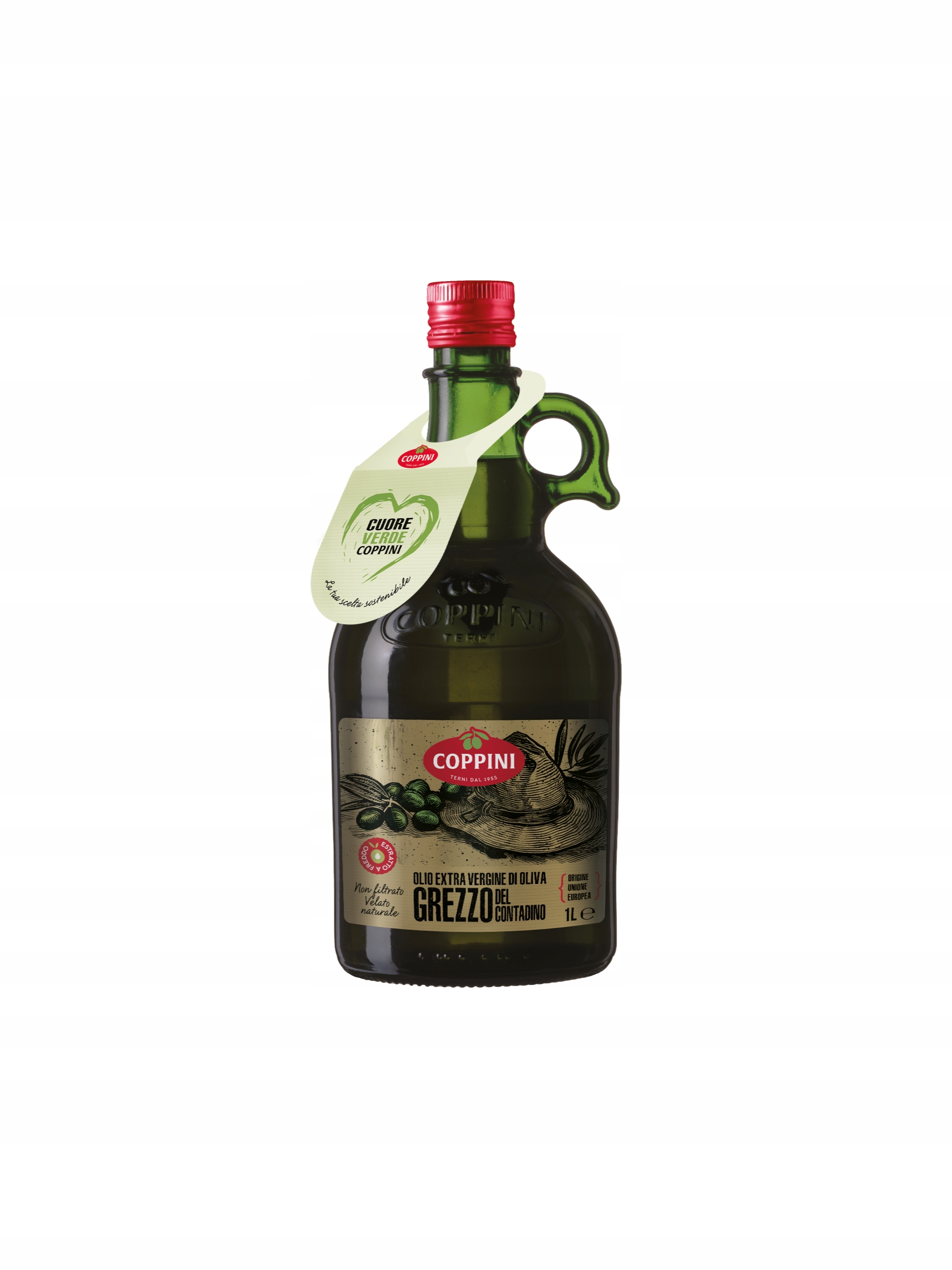 Coppini Oliva Extra Vergine Niefiltrowana 1L Galon Oliwa z Oliwek włoska