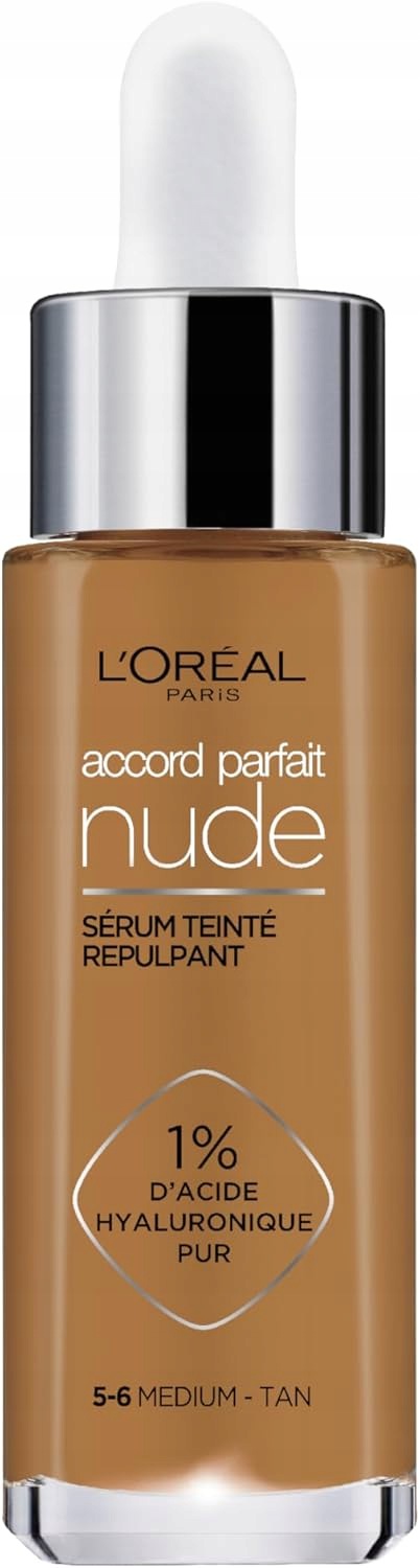 L'Oréal Paris Barvící sérum Kyselina hyaluronová 5-6 středně hnědá