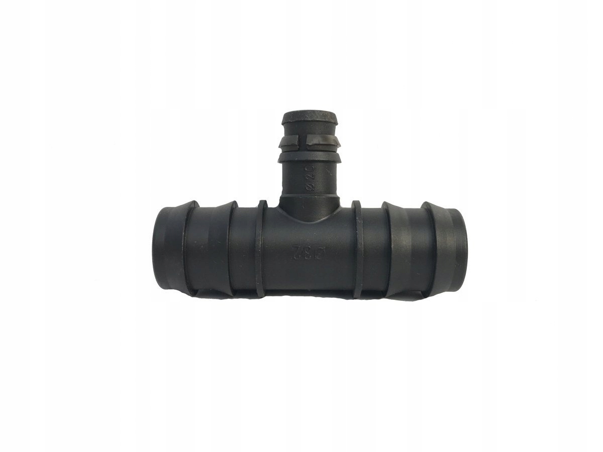 

Trójnik plastikowy wciskany redukcja fi 32x20x32mm