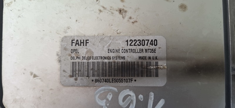 computer bedienteil OPEL ASTRA H 12230740 FAHF