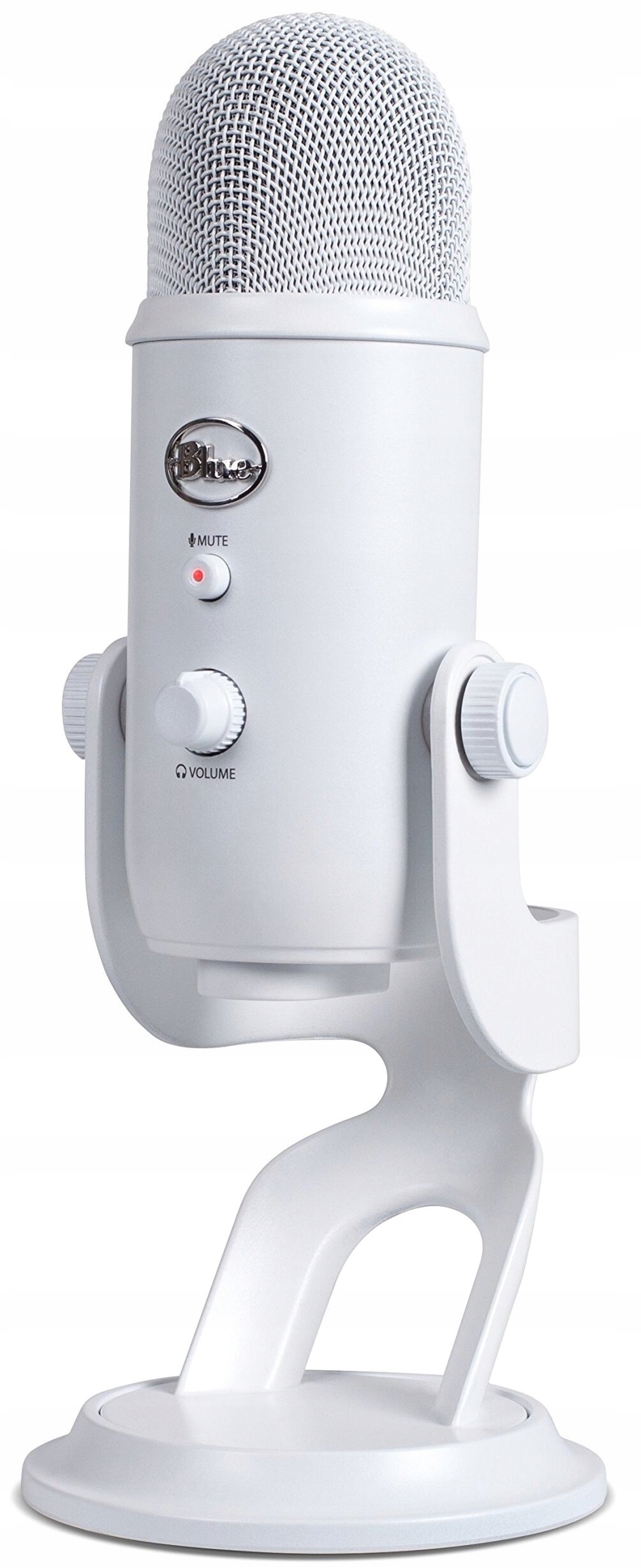 Mikrofon pojemnościowy BLUE Yeti White - USB - Biały