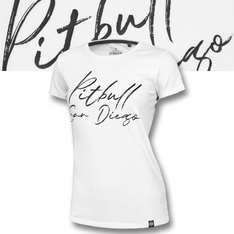 Dámske bavlnené tričko Pitbull SD Dámske tričko s potlačou