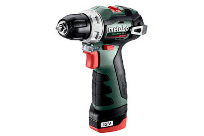 Metabo wkrętarka bezszczotkowa 12V PowerMaxx Bs Bl 2x2.0Ah LC40 walizka