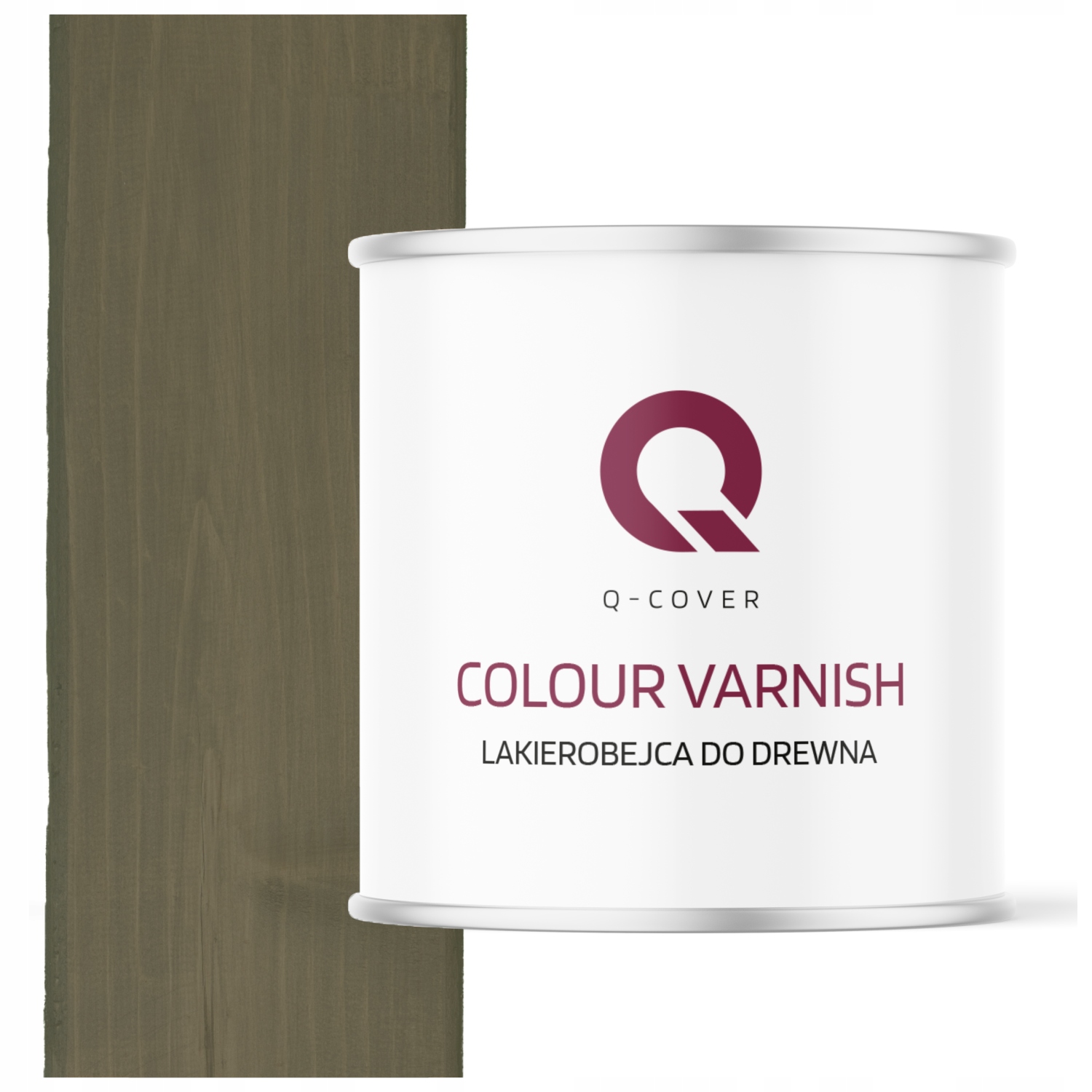 Lakovací Hmota Na Dřevo 3V1 Lazura Šedá Hnědá 7013 Satén 2.5 L Ochranná