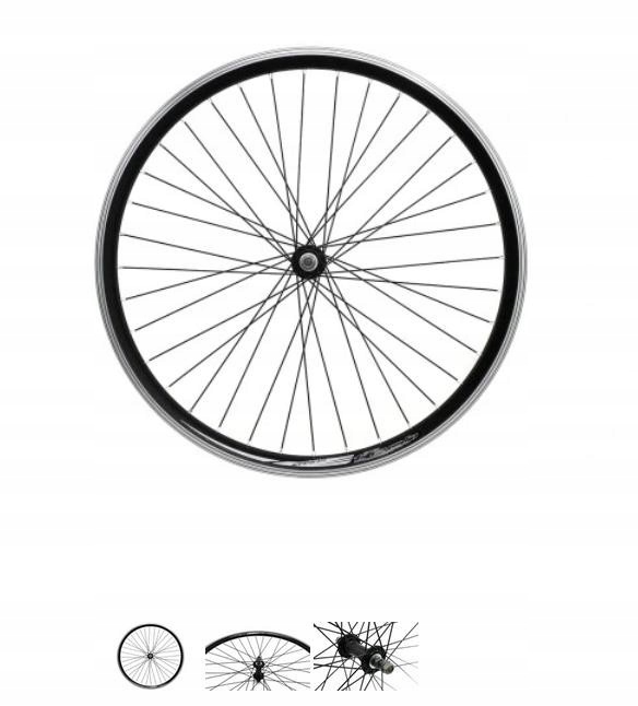 Koło 27,5 przód O/al stożek P/al Vb Kands czarne