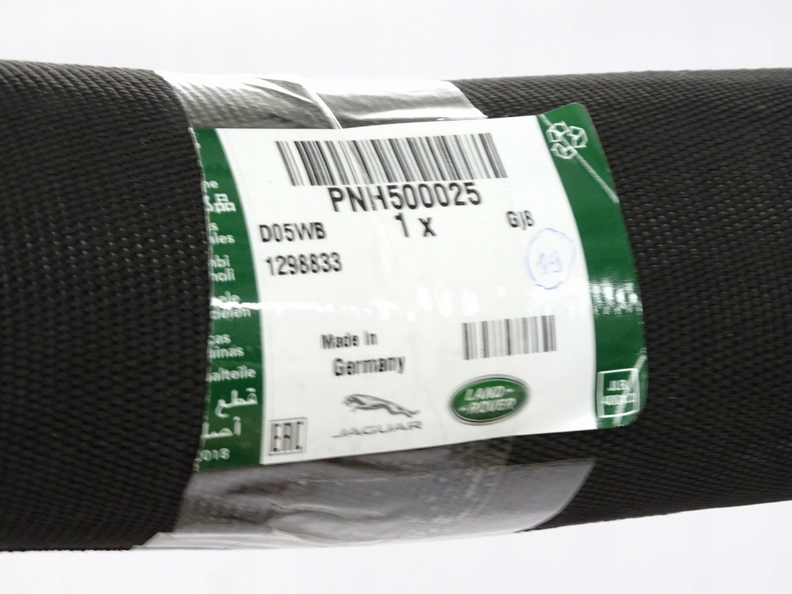 ORYGINAL przewod intercoolera DISCOVERY 4 2 7TDV6 Part manufacturer Land Rover original OE