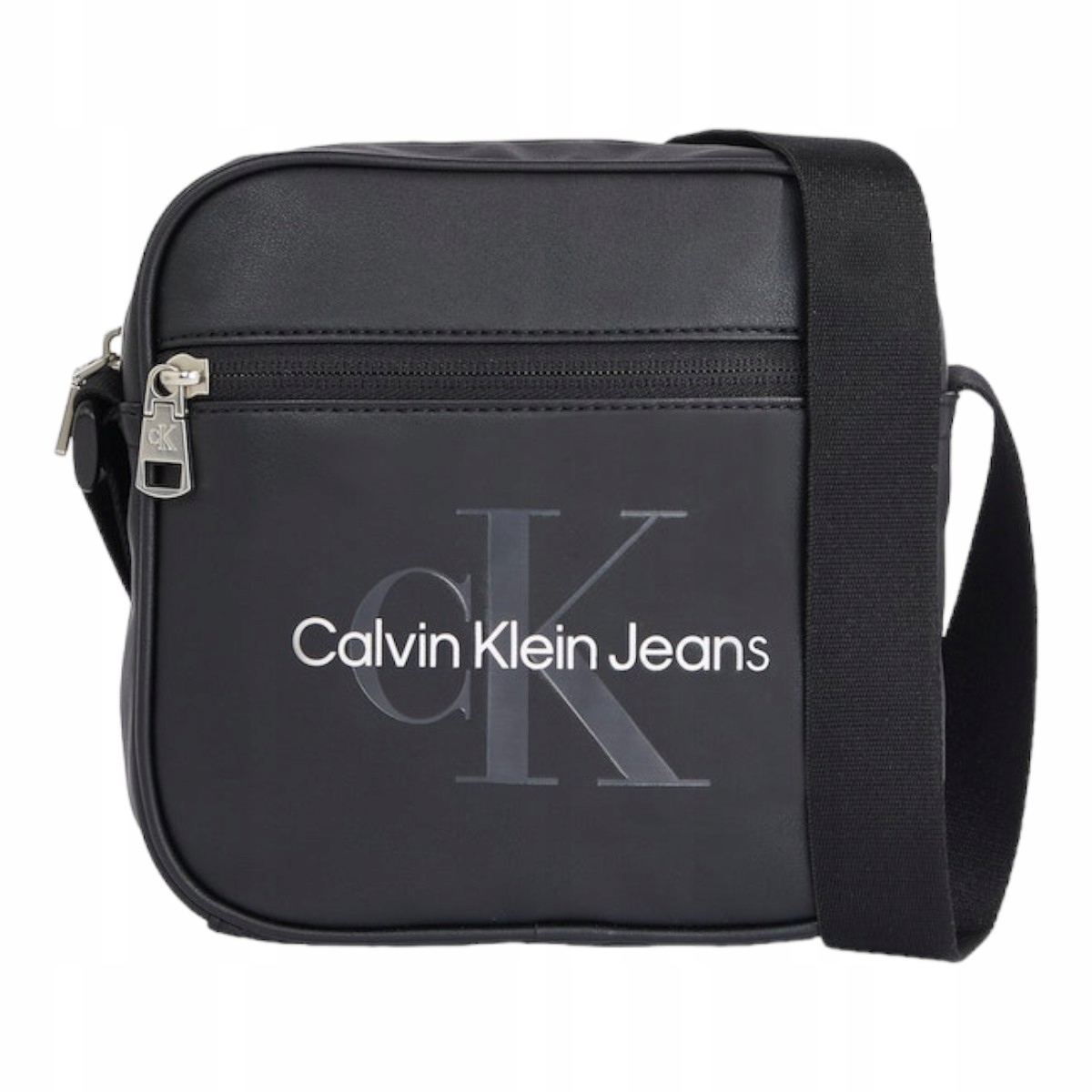 Calvin Klein Taška Kabelka Přes Rameno Monogram Soft Sq Camera Bag 18 Černá