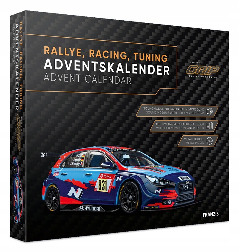 Hyundai i30 Tcr Rallye (grip) kalendarz adwentowy