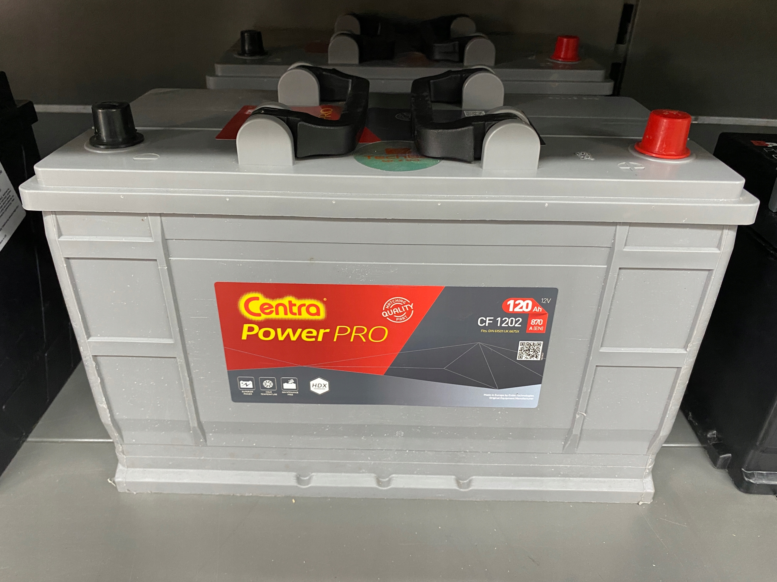 Akumulator Centra Power Pro CF1202 12V 120Ah 870A