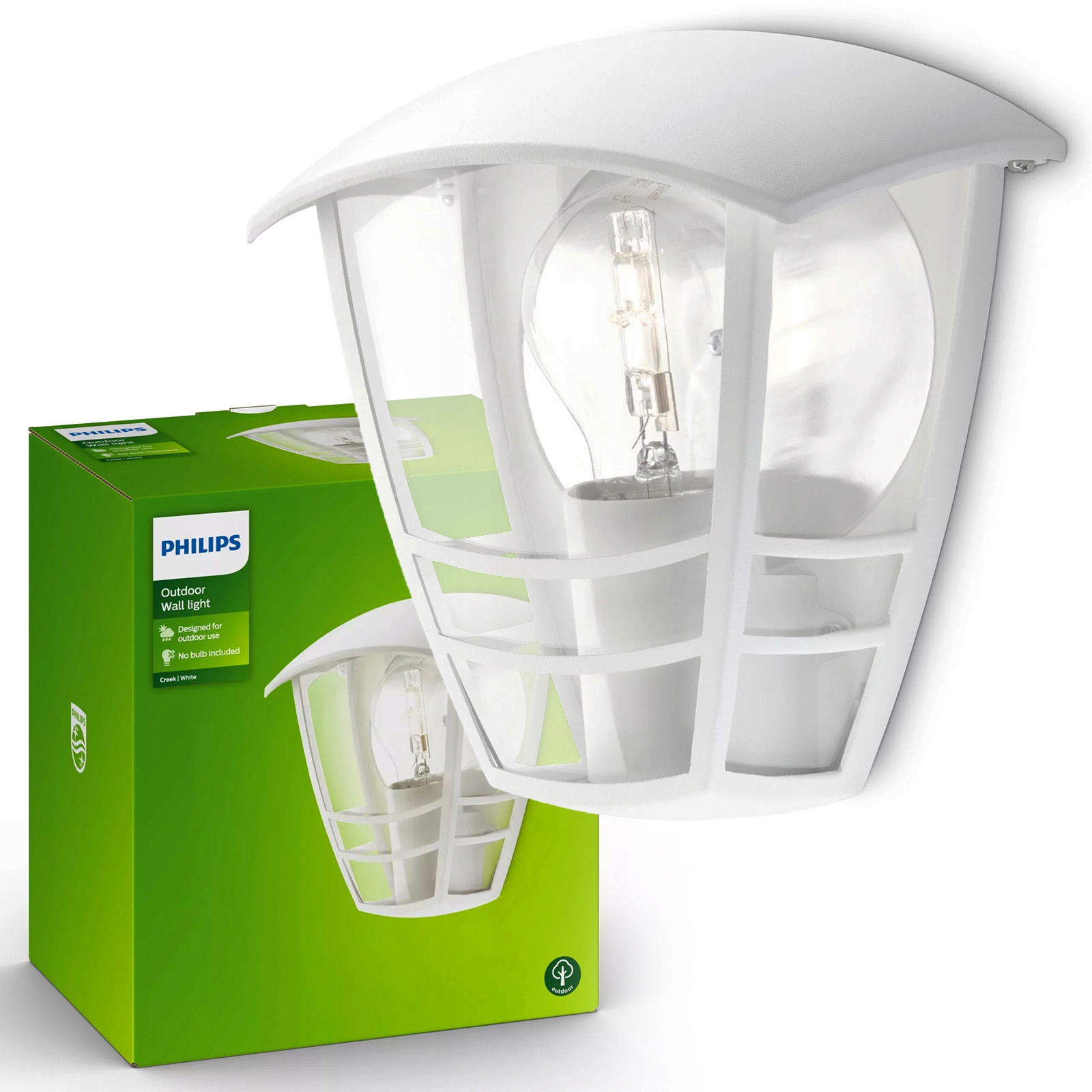 Venkovní nástěnné svítidlo Philips Creek Fasádní Led lampa E27 Zahradní lampa