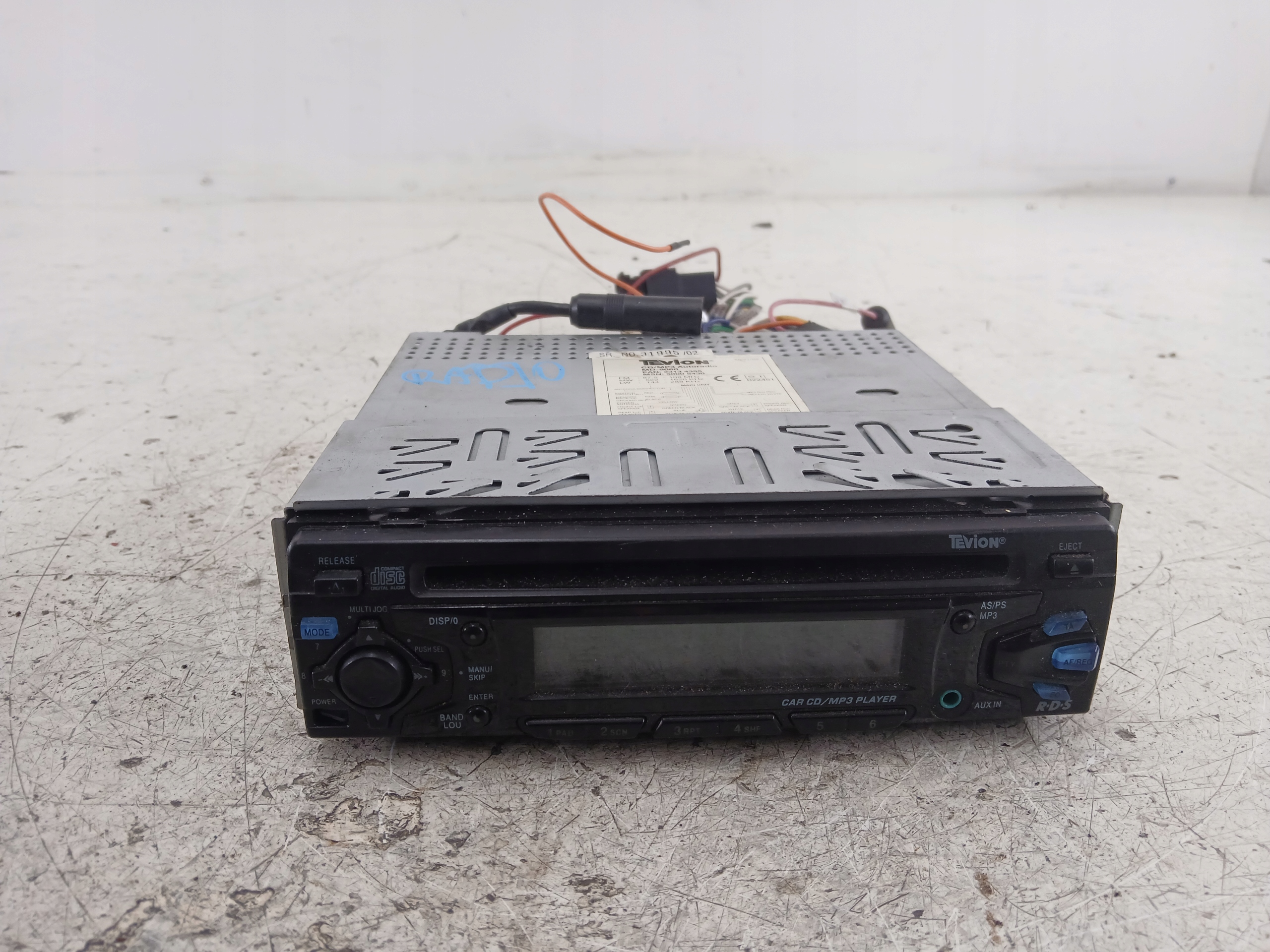 TEVION MD-9060 RADIO radio CD AUX