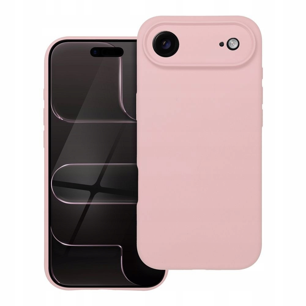 Oem Futerał do iPhone 17 Air Silicone 2mm pudrowy róż