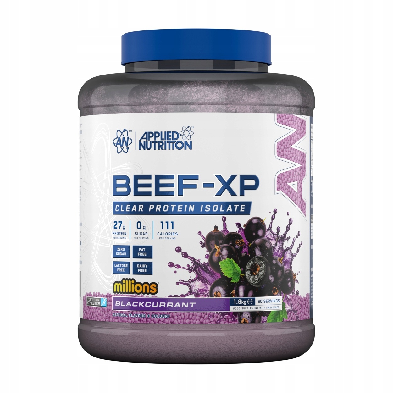 Applied Nutrition Beef-XP 1800 g Millions Blackcurrant Doplněk Stravy Hovězí hmota
