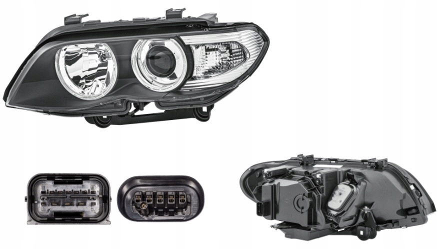 REFLEKTOR LAMPA LEWY BMW X5 E53 03-06 KSENON HELLA