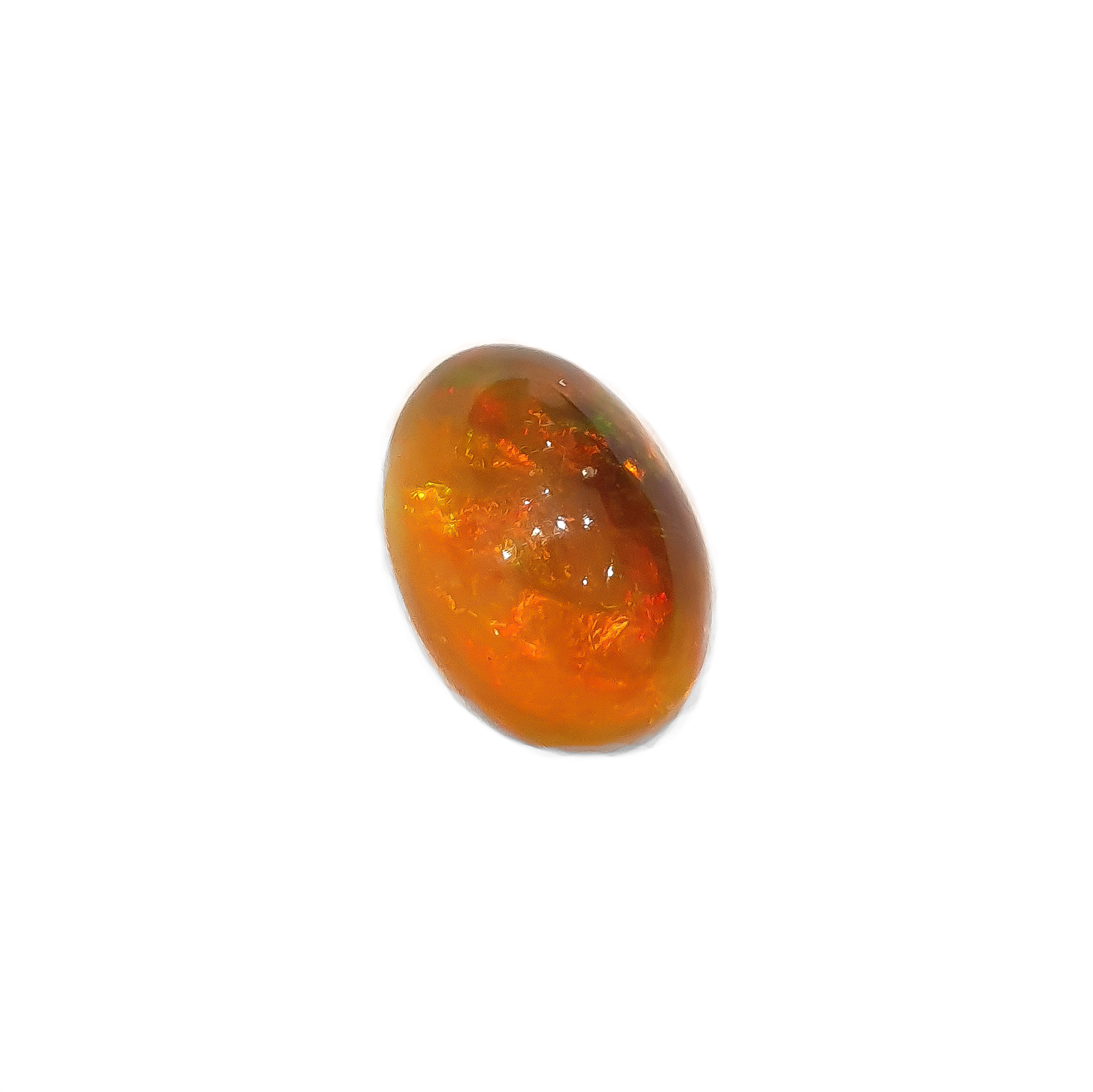 Přírodní ohnivý opál 8,19 ct Certifikát