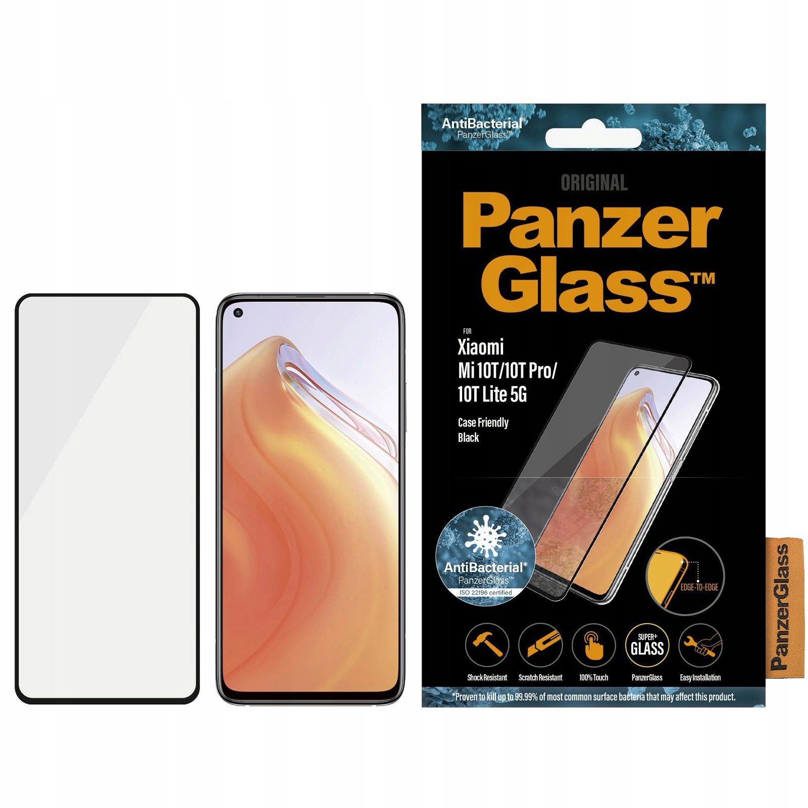 

Szkło do Xiaomi Mi 10T / Pro / Lite, PanzerGlass