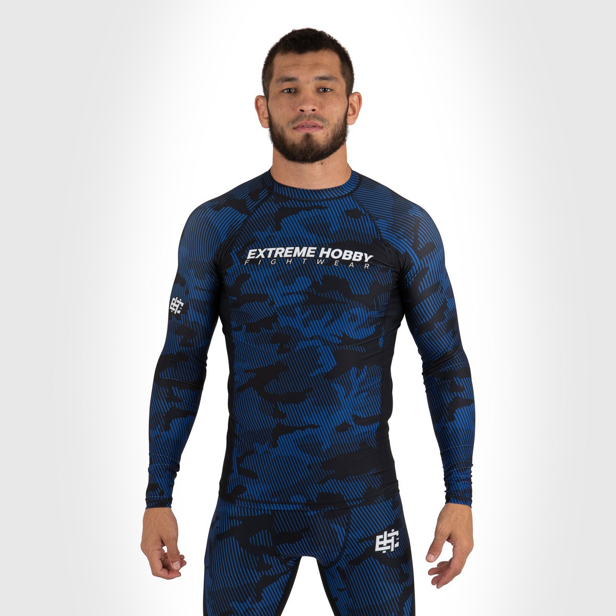 Rashguard męski z długim rękawem HAVOC NIEBIESKI L EXTREME HOBBY Marka Extreme Hobby