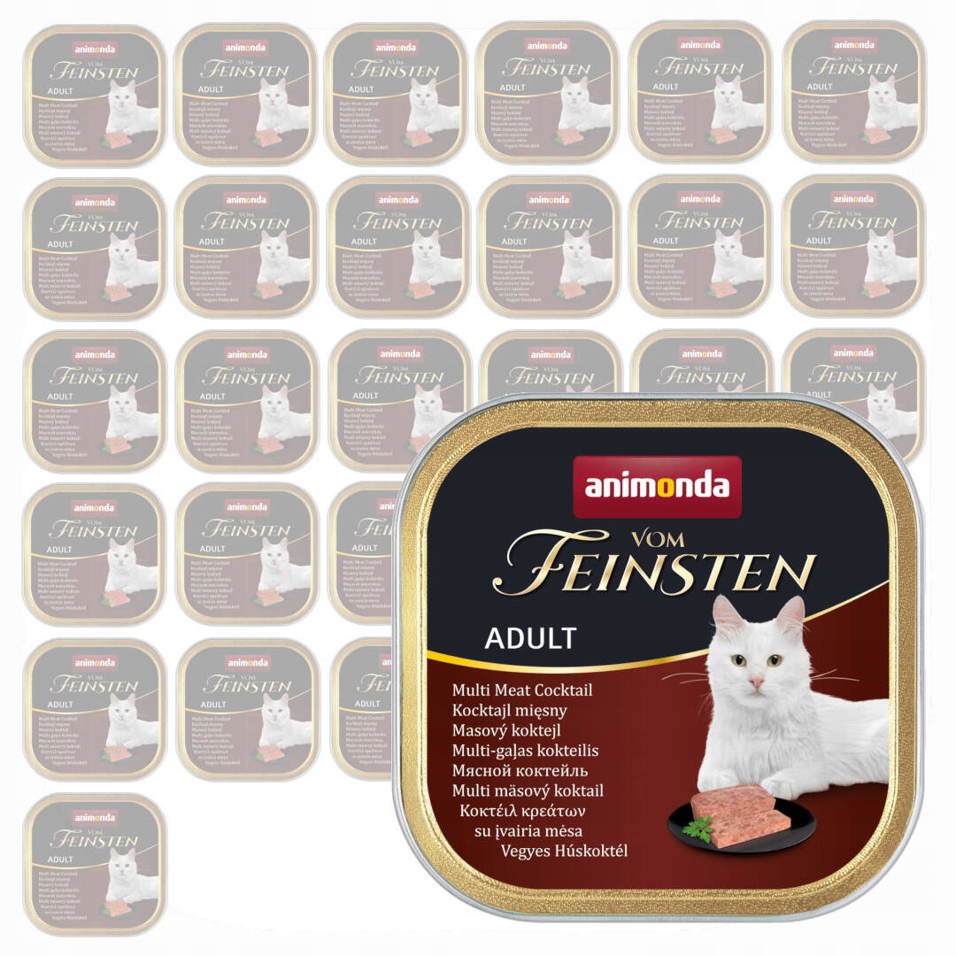 Levně Animonda Vom Feinsten Adult 32x100g mokré krmivo pro kočky Multikoktejl