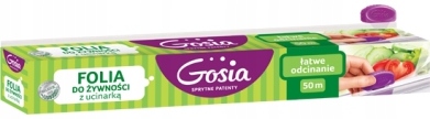 

Folia do żwywności z ucinarką Gosia 50m