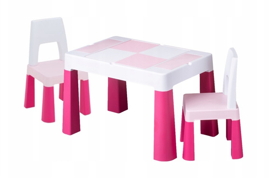 

Tega Zestaw STOLIK+2 Krzesełka Multifun Kolor Róż