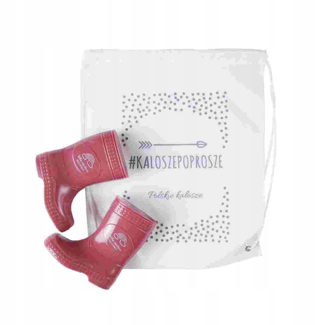 Kalosze Poprosze Sweet Dreams Tęcza Wrzosowy 23/24 Rozmiar 26