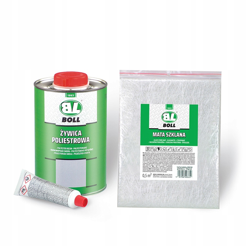 

Boll Żywica poliestrowa, utwardzacz mata szklana