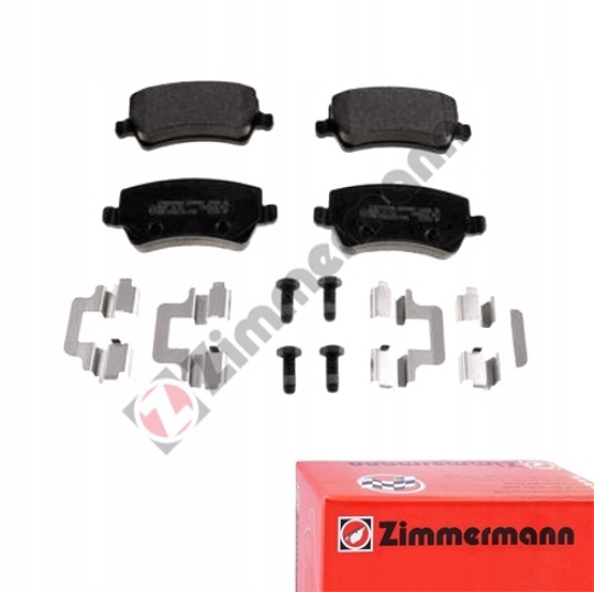 Zimmermann 24496.170.2 Комплект колодок тормозных, тормоз дисковые