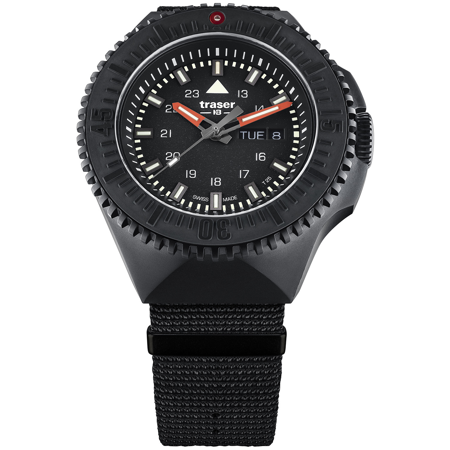 Zegarek Męski Traser TS-109854 czarny pasek