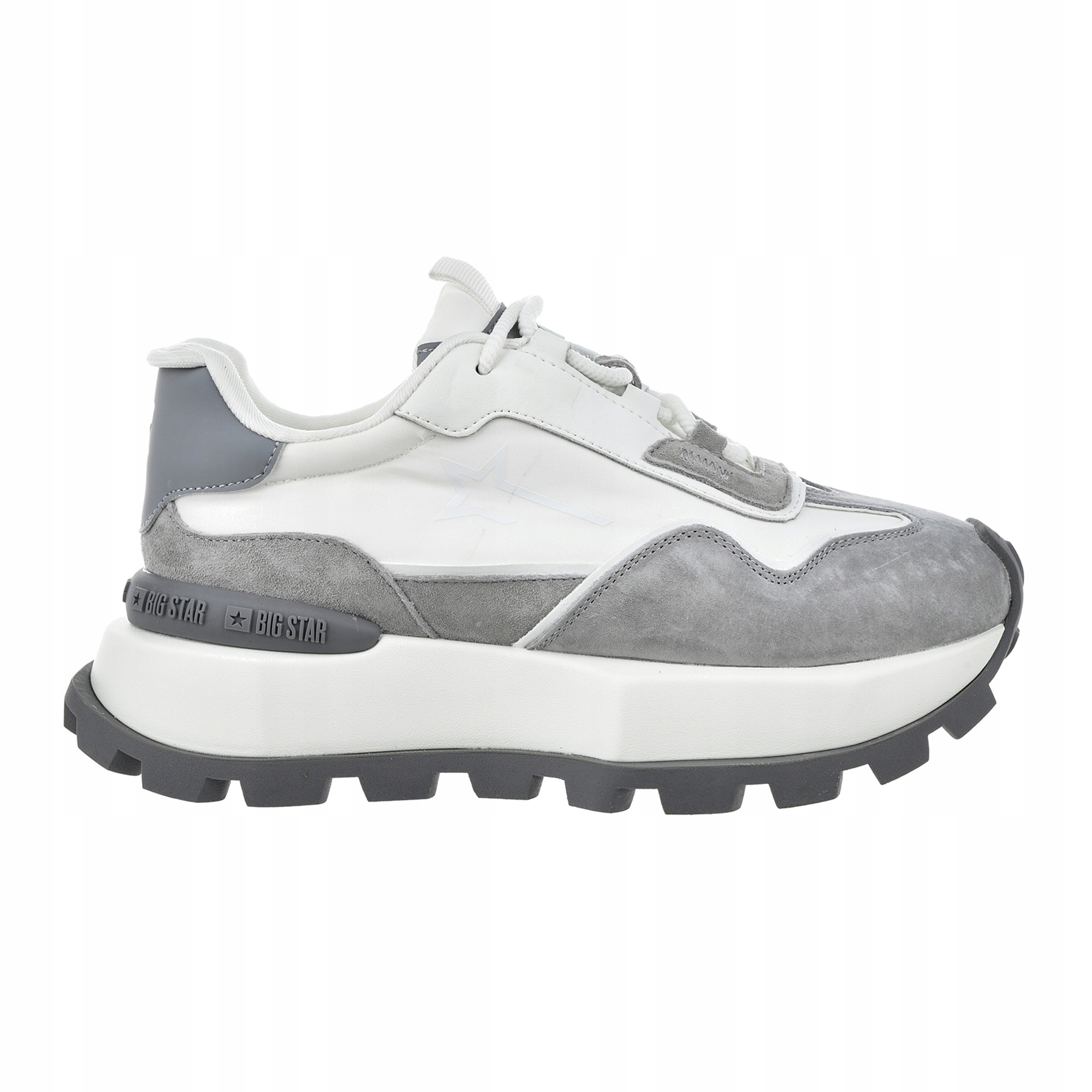 Buty damskie Big Star OO274A235 light grey/white