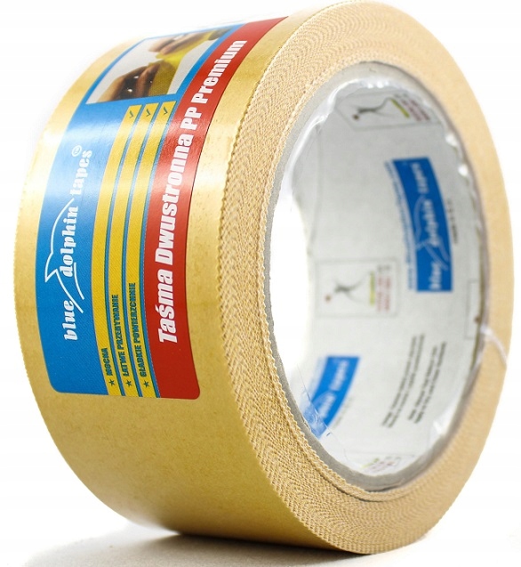 

Blue Dolphin Taśma dwustronna Premium Pp 48mmx25m