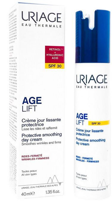 Uriage Age Lift Wygładzający krem ochronny SPF30, 40ml