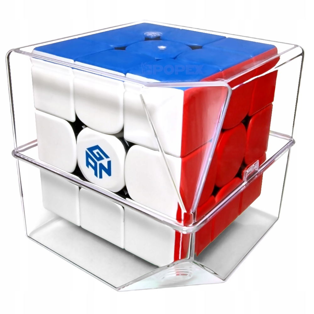 ORYGINALNA PROFESJONALNA KOSTKA 3x3 MAGNETYCZNA GAN 356M + SZKATUŁKA GRATIS Stan opakowania oryginalne