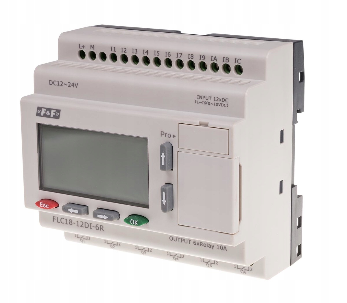 Sterownik swobodnie programowalny 12 wejść cyfrowych