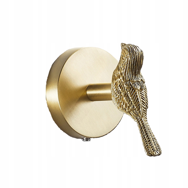 

Wieszak Na Ręczniki Uchwyt Łazienkowy Haczyk Złoty