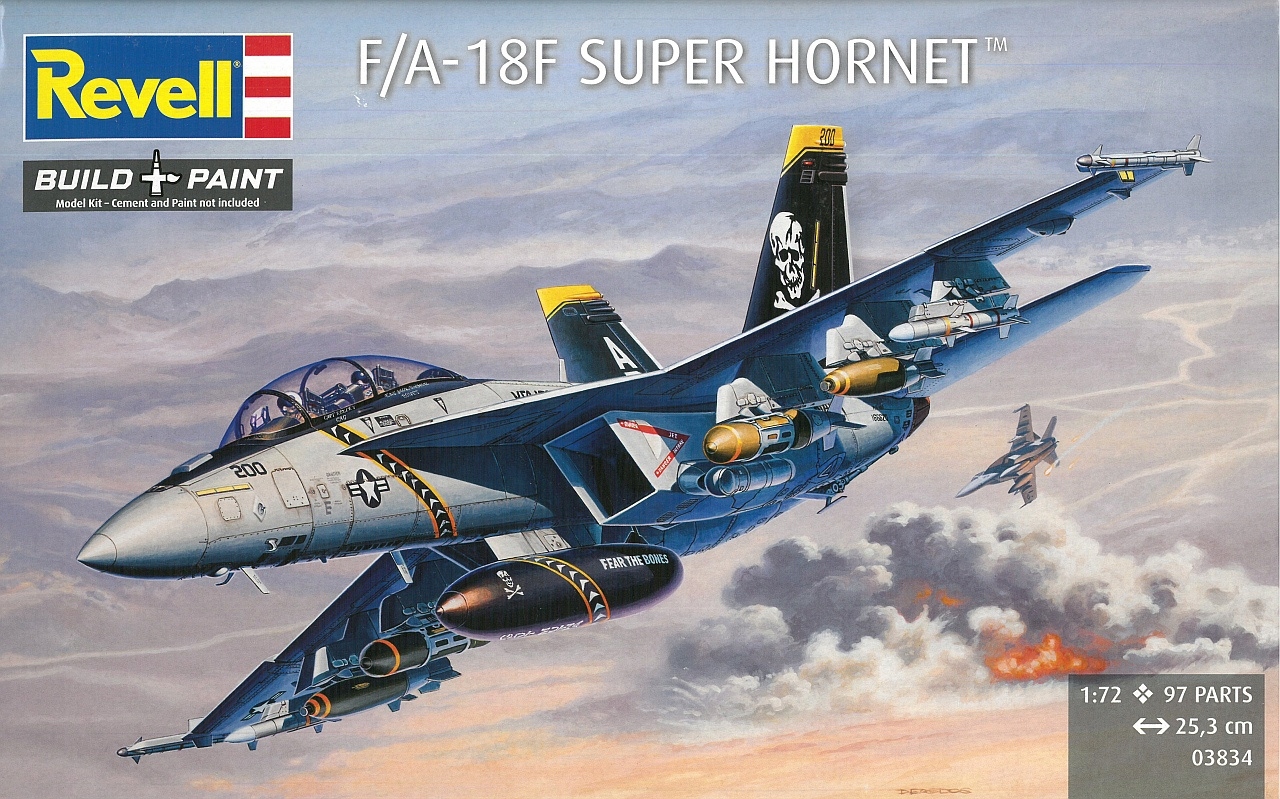 Revell 03834 F/a 18F Hornet model plastikowy