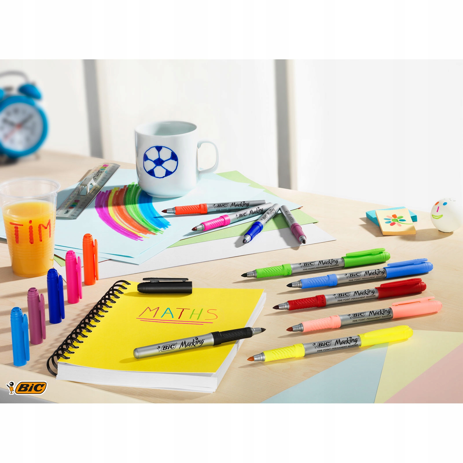 Markery permanentne zestaw BIC INTESiTY 12 kol. Kod producenta 943163