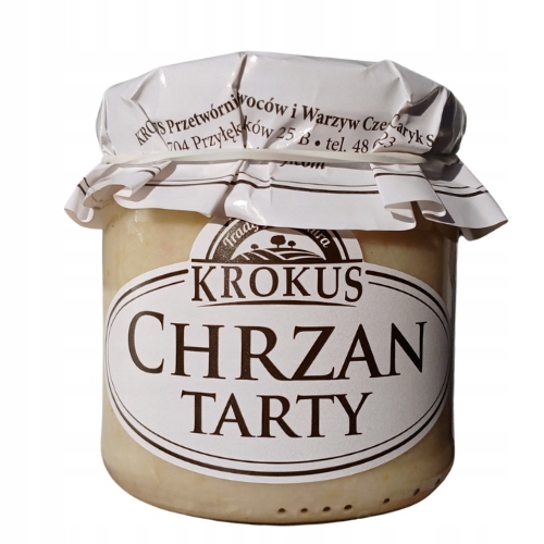 12x Chrzan Tarty 180 g Krokus