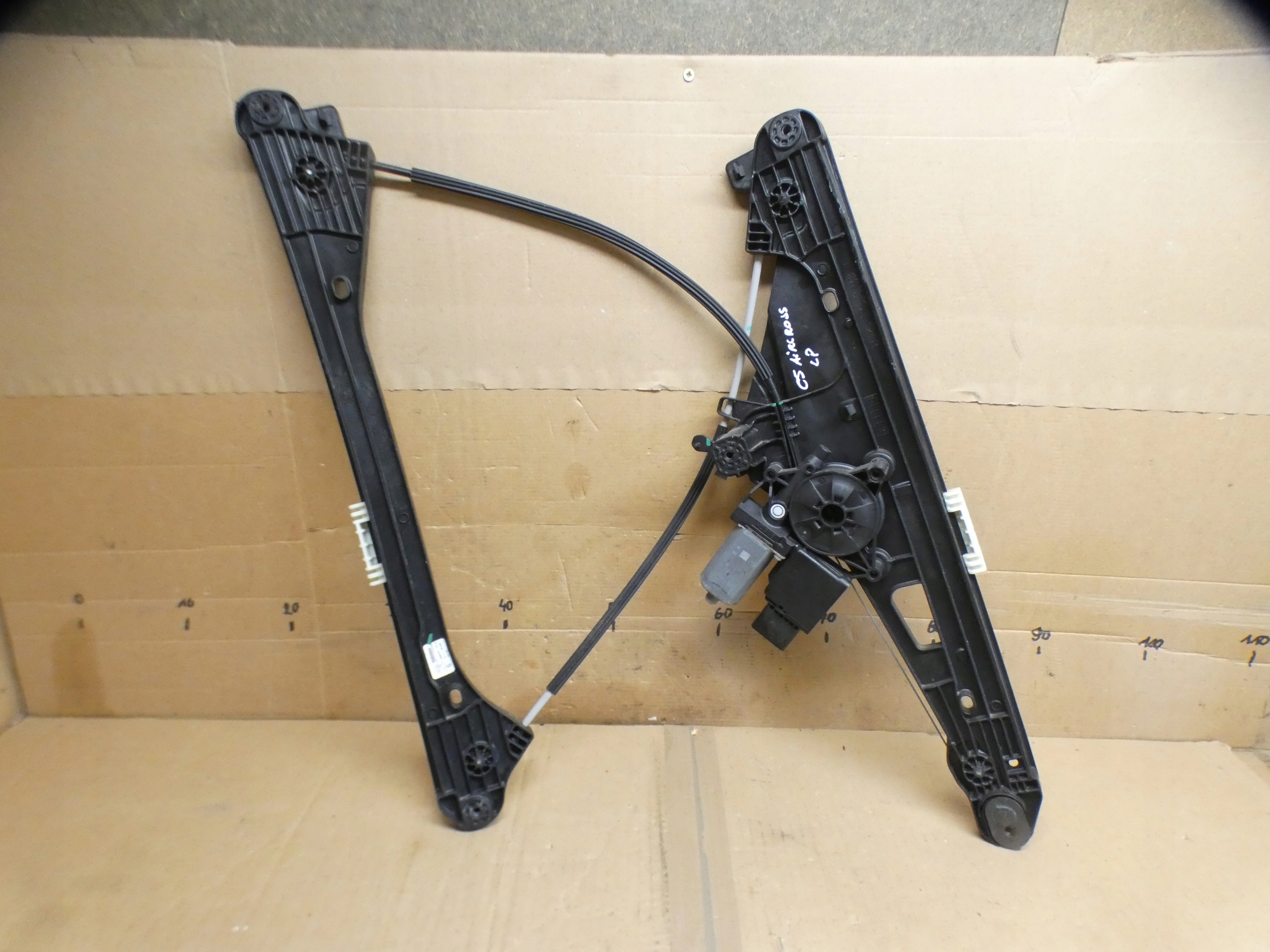 mechanism window regulator left front PEUGEOT 3008 II 2016-2020 9830389380