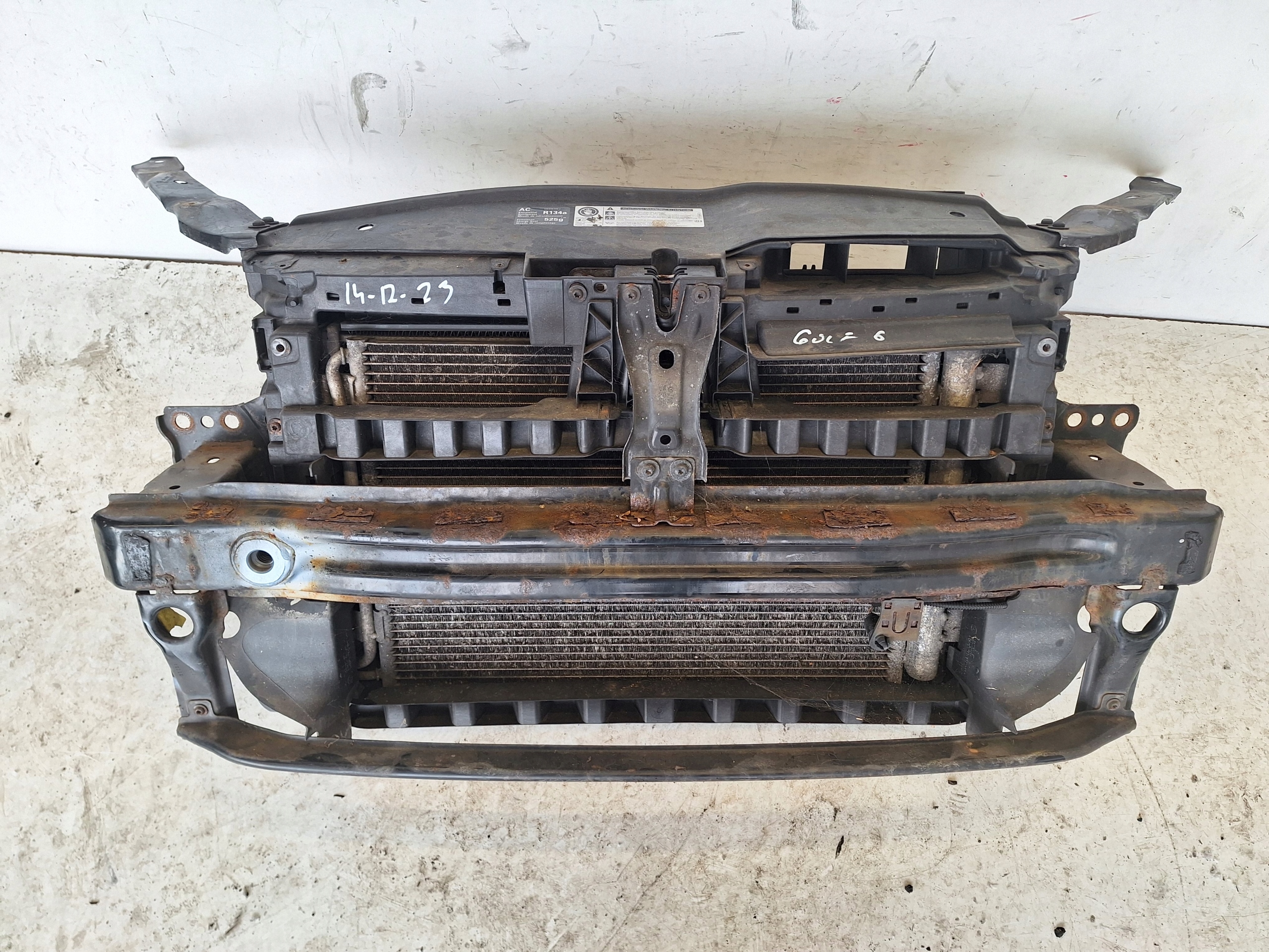 VOLKSWAGEN GOLF VI 08-13 support panel for radiators 1.6/2.0 TDI