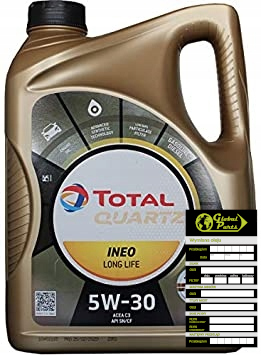

Olej Total Quartz 5W30 Ineo Long Life 5L