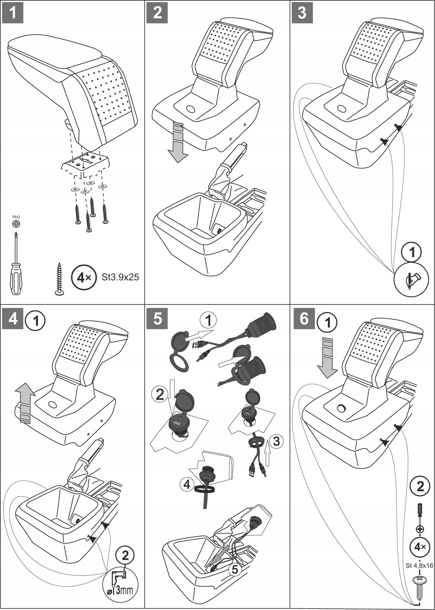PODLOKIETNIK STANDARD Ford Focus 2018 Parts manufacturer Rati