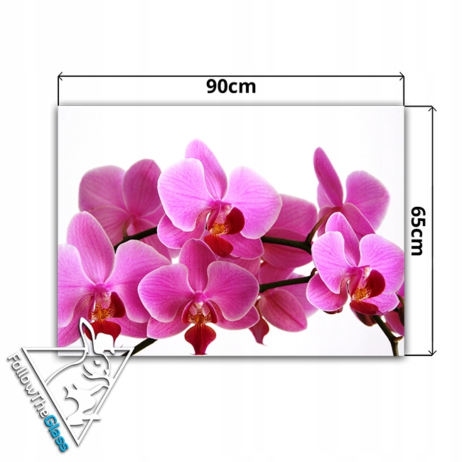 dekor szkło panel hartowany HD 90x65 storczyk Typ dekor