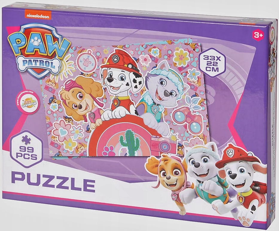 

Psi Patrol Puzzle Klasyczne Dwustronne 99 Sztuk
