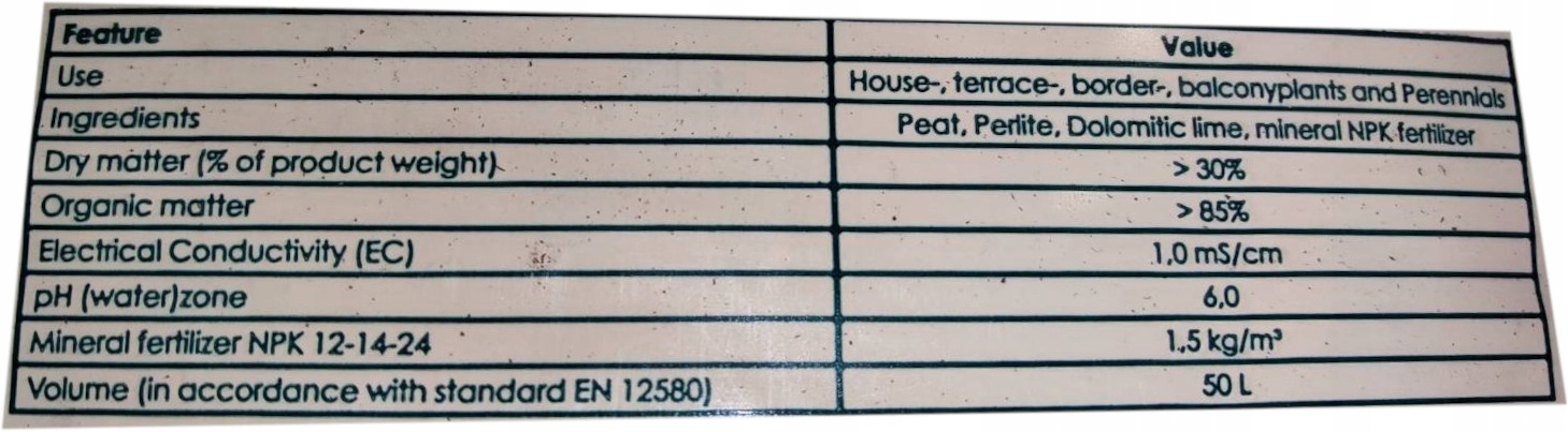 CANNA TERRA PROFESSIONAL 50L - ziemia kwiatowa PREMIUM z perlitem pH 5.5-6.2