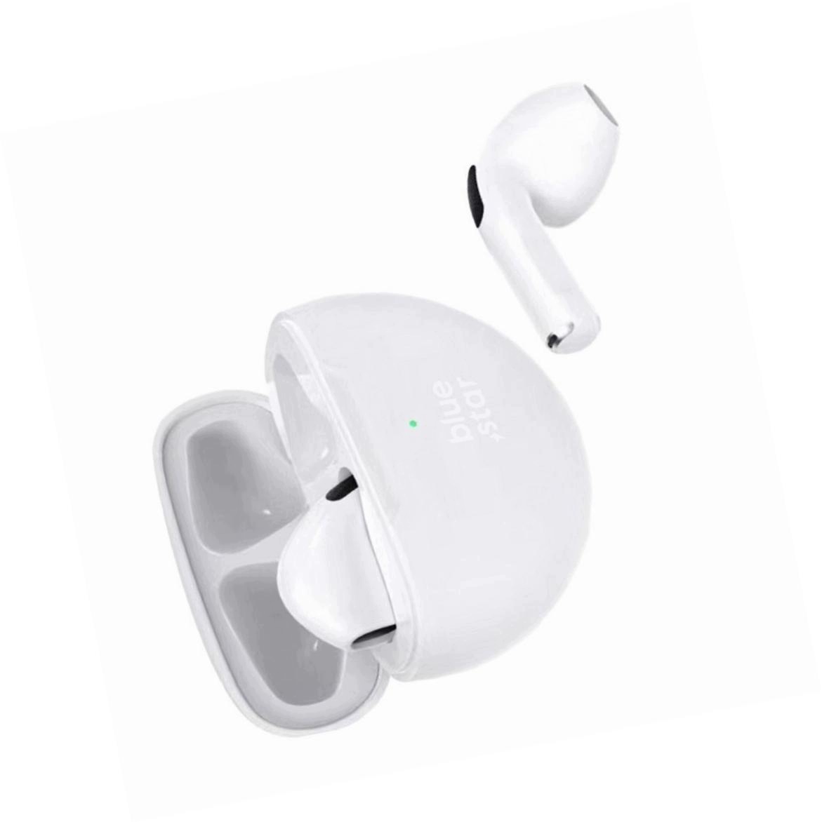 Słuchawki bezprzewodowe TX3 białe earbuds Tws do iPhone 15 Pro