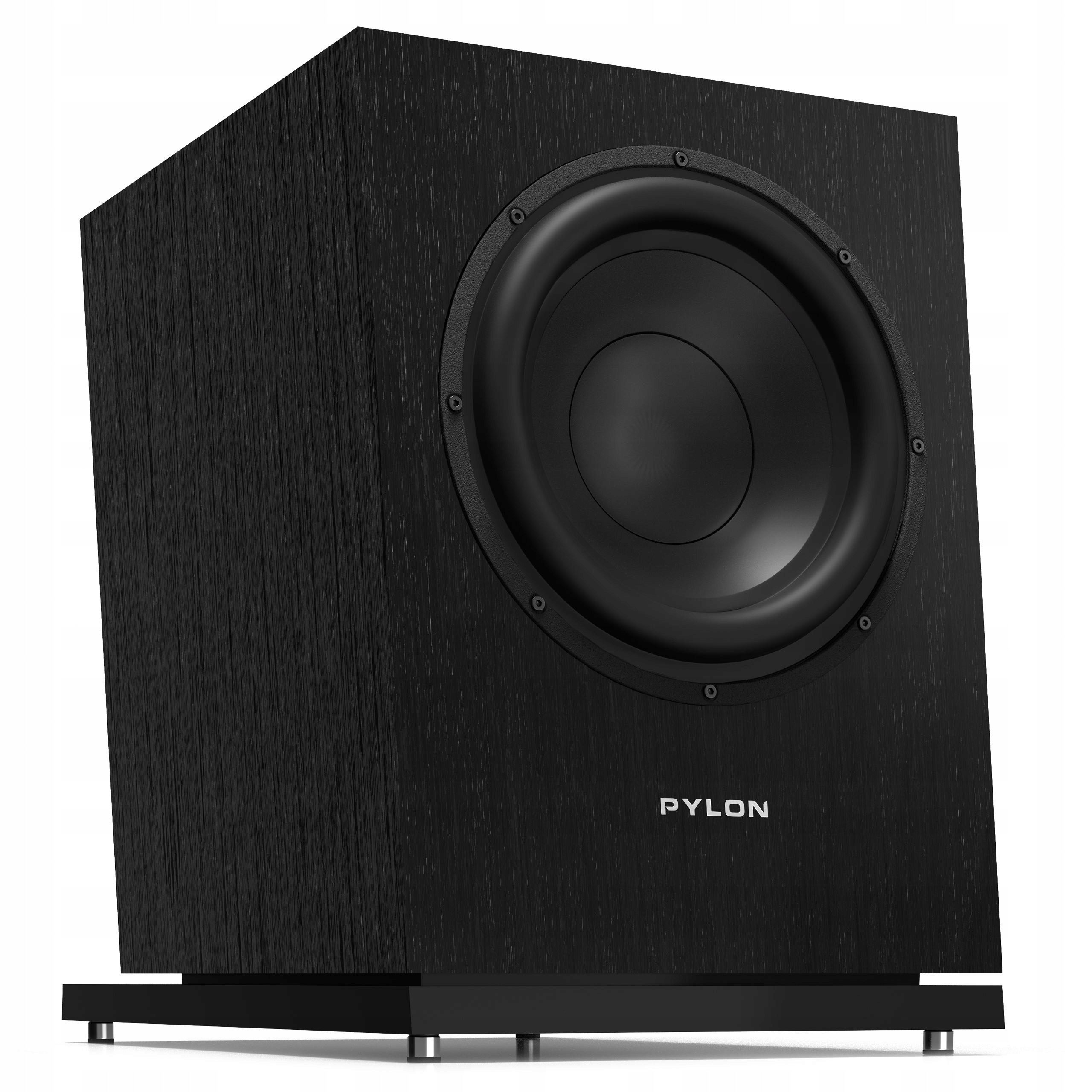Pylon Audio Diamond Sub Subwoofer Aktywny 350W Dąb Lakier Czarny