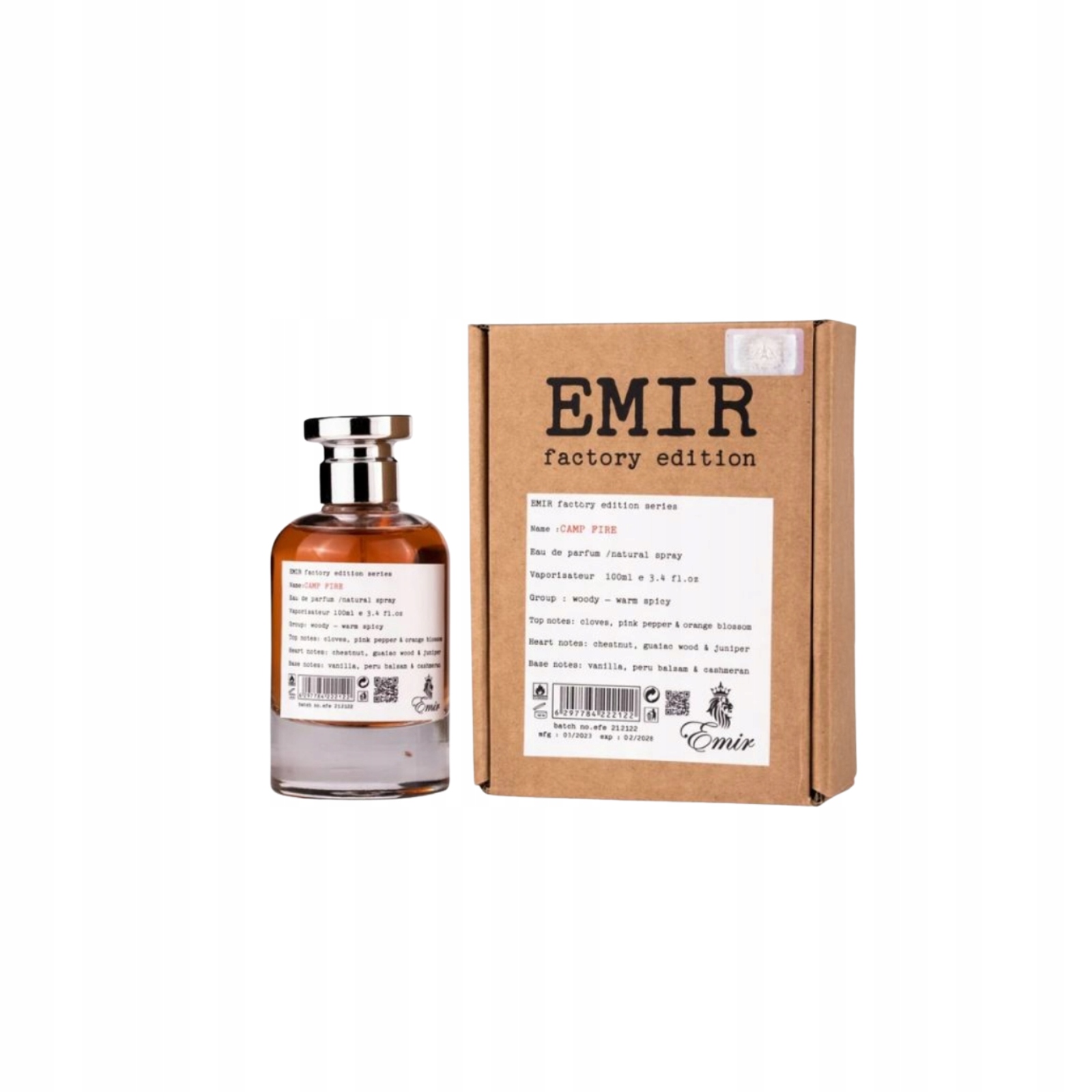 Emir Camp Fire Factory Edition Edp parfémovaná voda arabské parfémy 100 ml