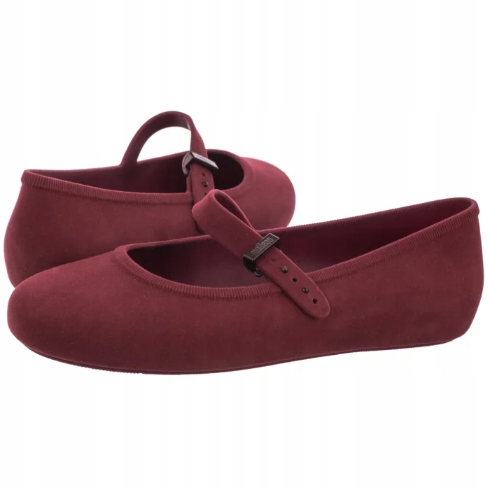 Dámské boty Baleríny Melissa Soft Ballerina Velvet 35941 Červené