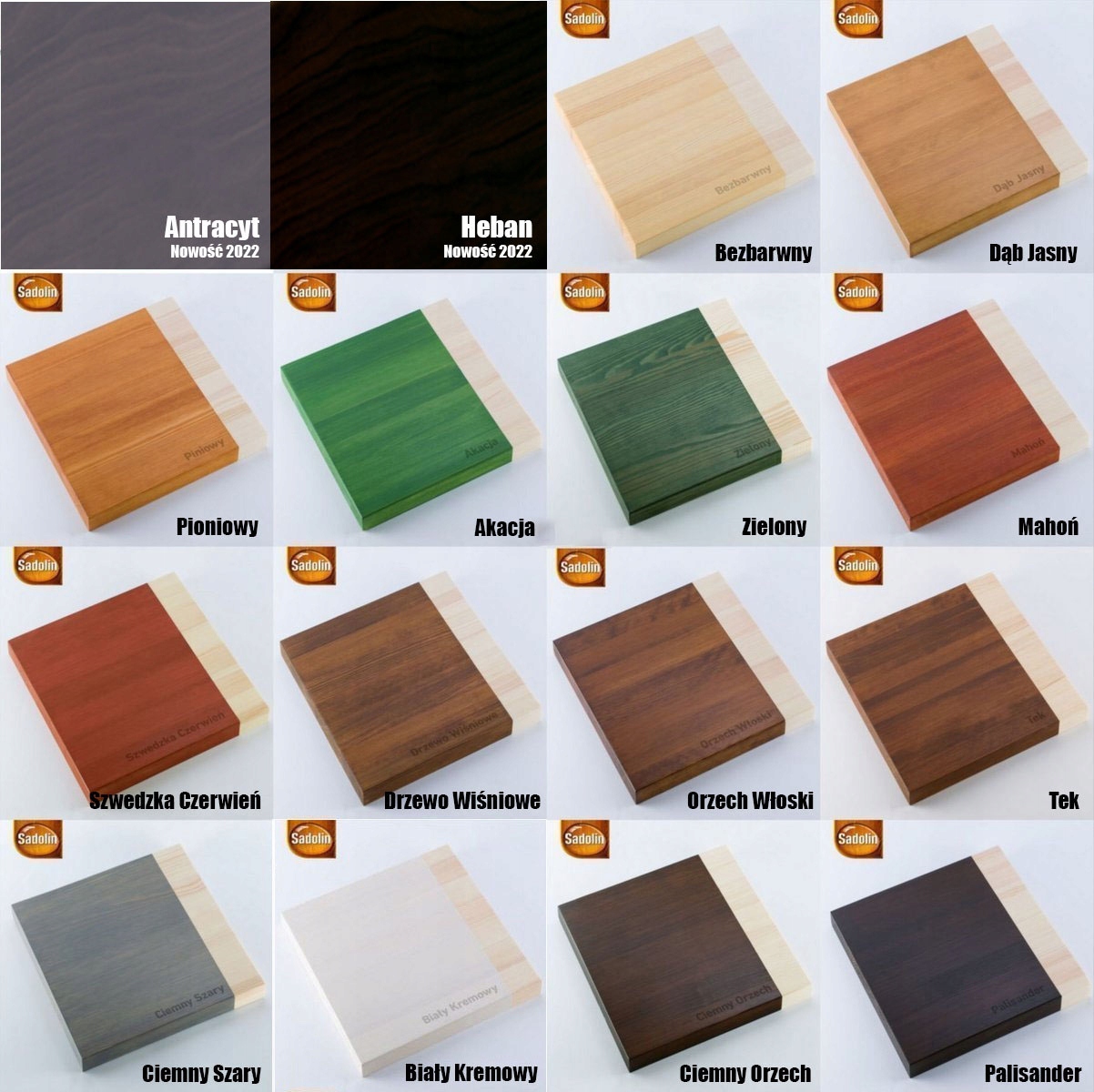Sadolin Classic Hybrydowy - Teak 4,5L Przeznaczenie do drewna