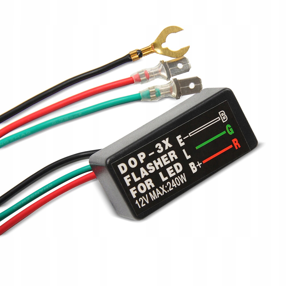 Przerywacz kierunkowskazów 3pin Led 12v przekaźnik